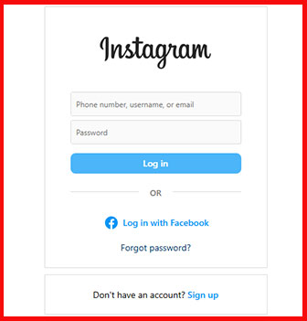 Open an Instagram account on your computer