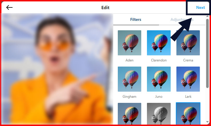 After that, select the ‘Next’ icon.