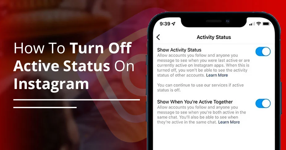 How to turn off active status on Instagram