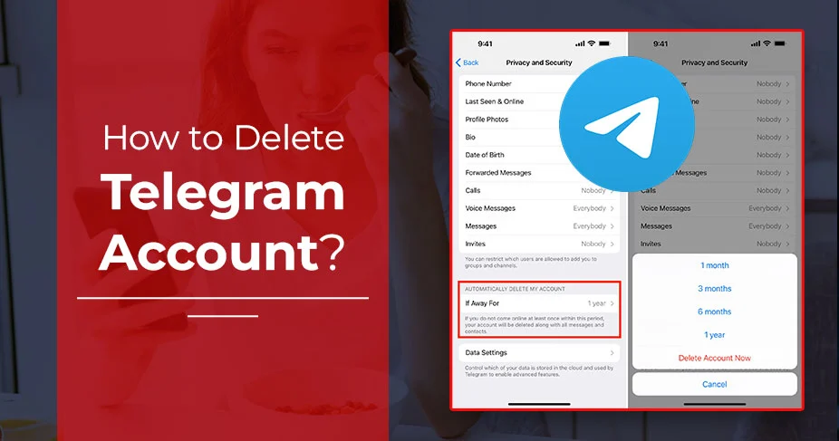 How to delete Telegram account