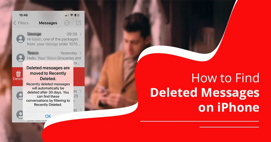 How to find deleted messages on iPhone