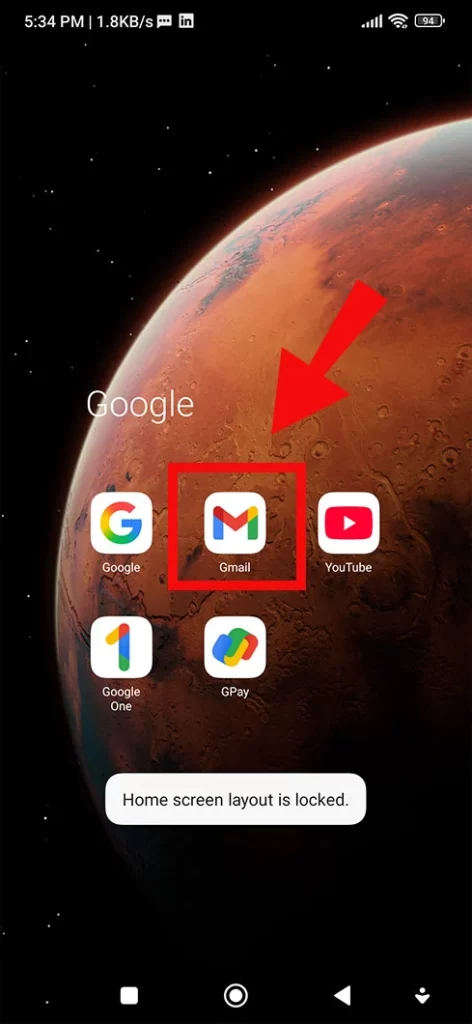 Open Gmail App
