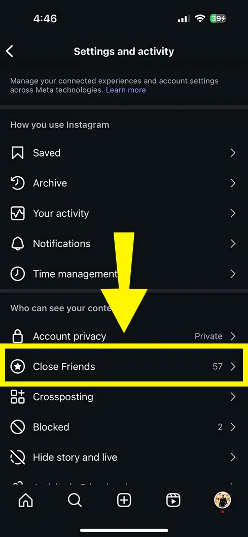 Who can see your content