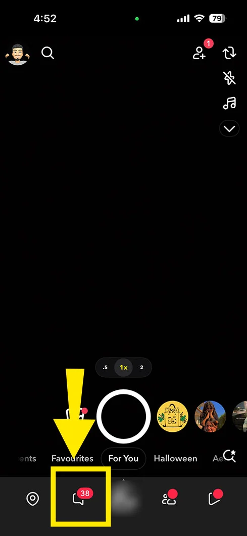 Go to the Chat section.