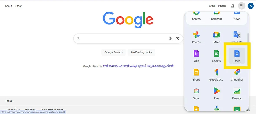 Open Your Web Browser