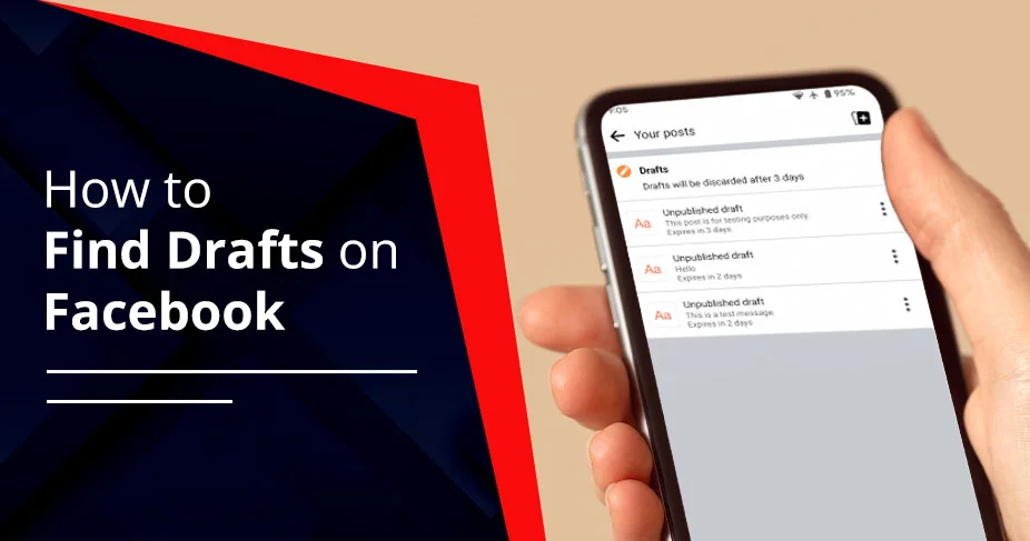 How to Find Drafts on Facebook